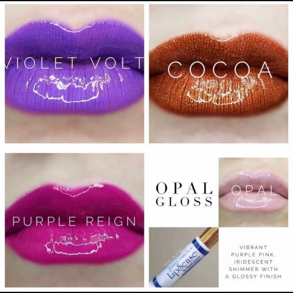 SeneGence bundle of 7! Lipsense Shadowsense